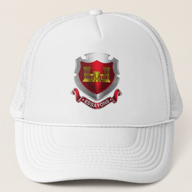 Casquette Chapeau de camion du Corps des ingénieurs (Devant)