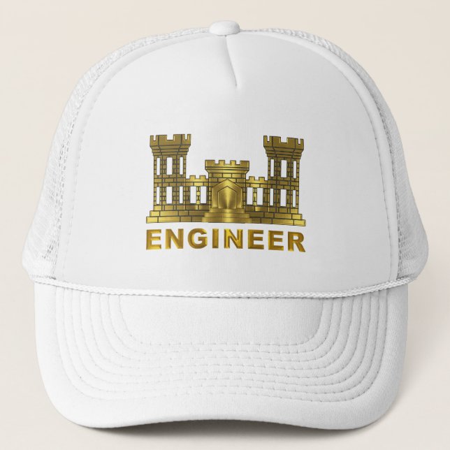 Casquette Chapeau de camion du Corps des ingénieurs (Devant)