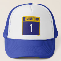 Chapeau de camion du Minnesota
