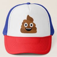 Chapeau de camion Emoji Poop