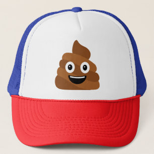 Casquette Chapeau de camion Emoji Poop