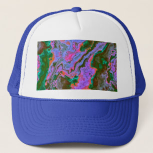 Casquette Chapeau de camion en marbre aigre