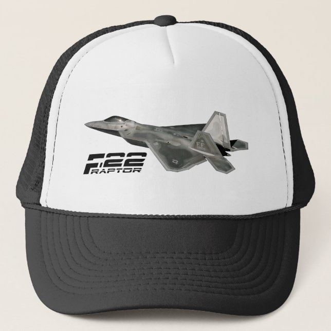 Casquette Chapeau de camion F-22 RAPTOR (Devant)