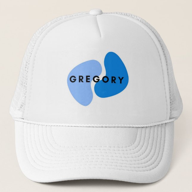 Casquette Chapeau de camion "Gregory Blue" (Devant)