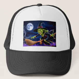 Casquette Chapeau de camion Halloween/Sorcière