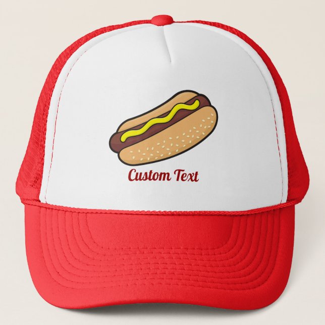 Casquette Chapeau de camion Hotdog (Devant)