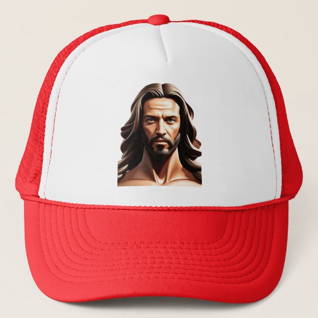 Casquette Chapeau de camion Jésus-Christ (Devant)