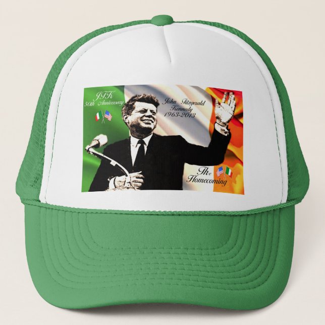 Casquette chapeau de camion JFK (Devant)