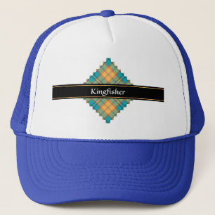 Casquette Chapeau de camion Kingfisher Tartan