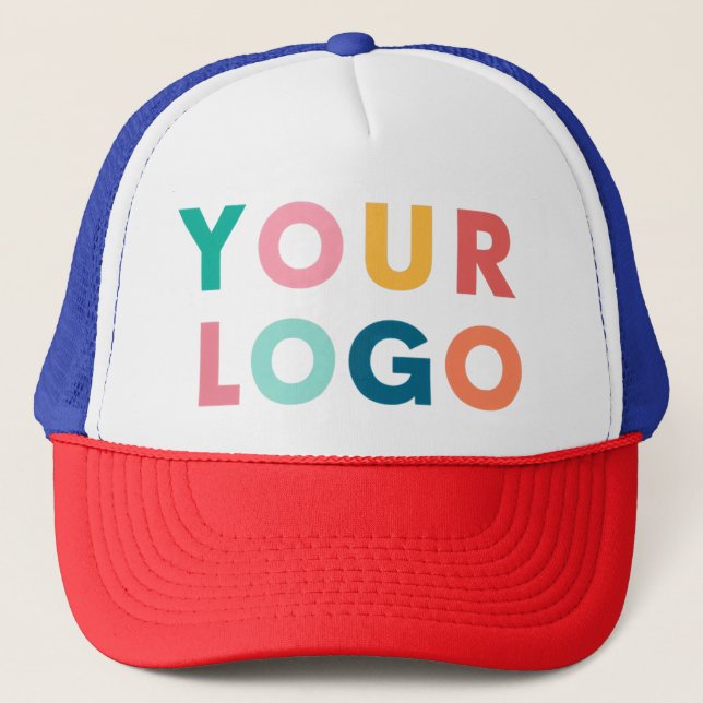Casquette Chapeau de camion Logo Entreprise Personnalisé (Devant)