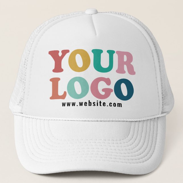 Casquette Chapeau de camion Logo Entreprise Personnalisé (Devant)