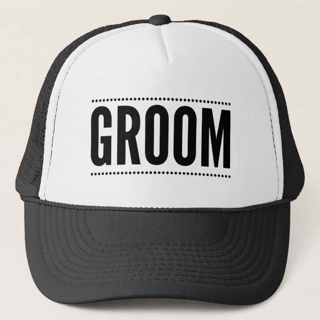Casquette Chapeau de camion Mariage de chambre (Devant)
