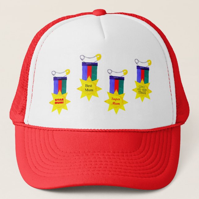 Casquette Chapeau de camion 'Meilleure maman' (Devant)