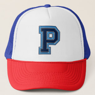 Casquette Chapeau de camion monogramme "P"