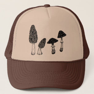 Casquette Chapeau de camion Morel et Amanita