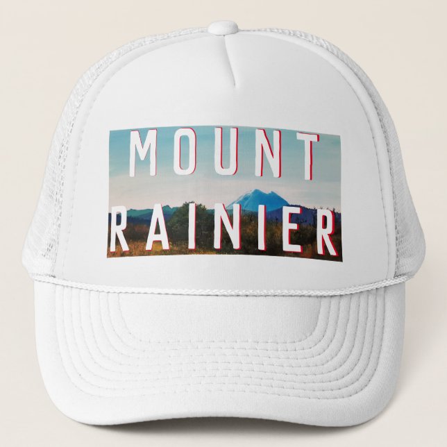 Casquette Chapeau de camion Mount Rainier (Devant)