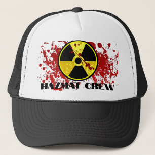 Casquette Chapeau De Camion Noir Et Blanc Sanglant De L'Équi
