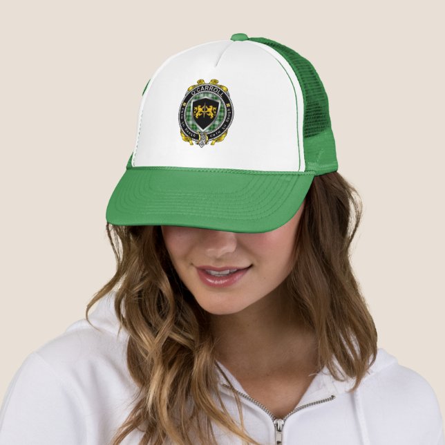 Casquette Chapeau de camion O'Carroll/Carroll Irish Shield (En situation)