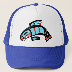 Casquette Chapeau de camion - Orca Amérindien Style