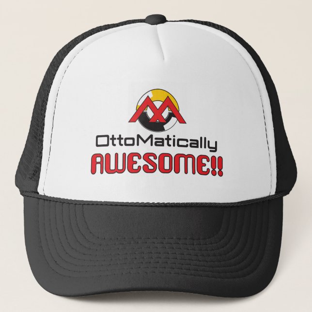 Casquette Chapeau de camion OttoMatiquement génial (Devant)
