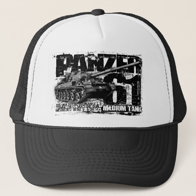 Casquette Chapeau de camion Panzer 61 (Devant)