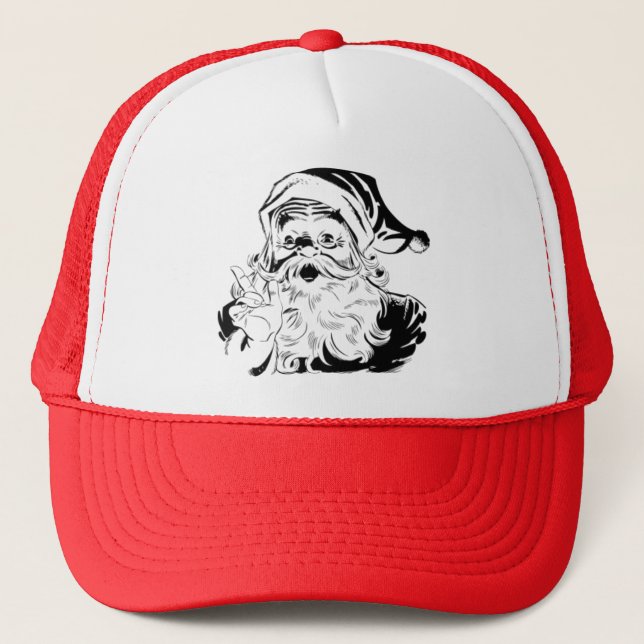 Casquette Chapeau de camion père Noël (Devant)