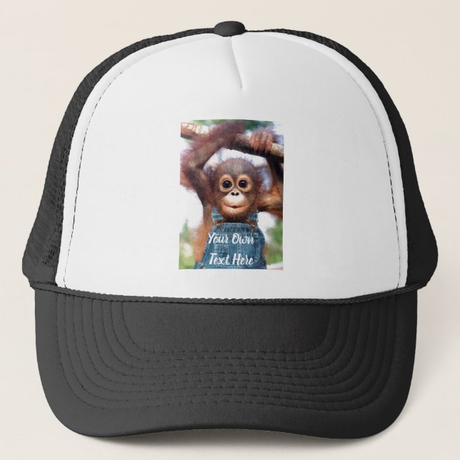 Casquette Chapeau de camion personnalisé - Ajouter sa propre (Devant)
