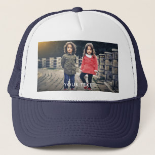 Casquette Chapeau de camion photo personnalisé