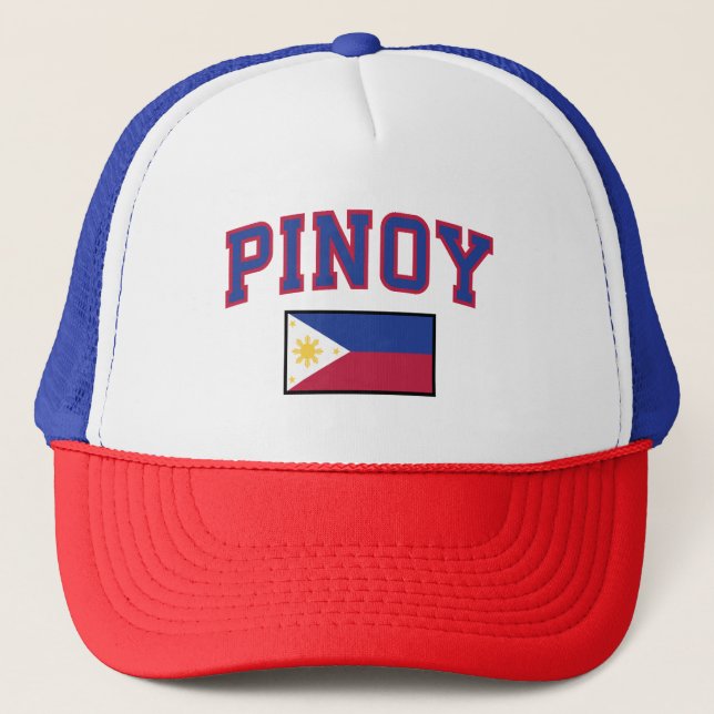 Casquette Chapeau de camion PinoyDesigns "Pinoy" (Devant)