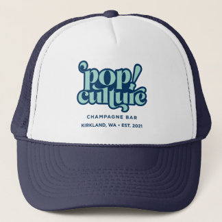 Casquette Chapeau de camion populaire (bleu/marine)
