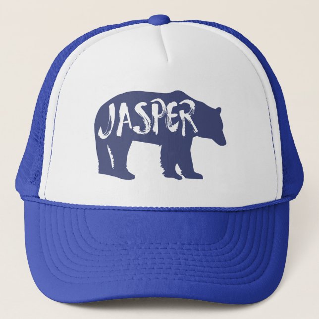 Casquette Chapeau de camion-porteur du parc national Jasper (Devant)