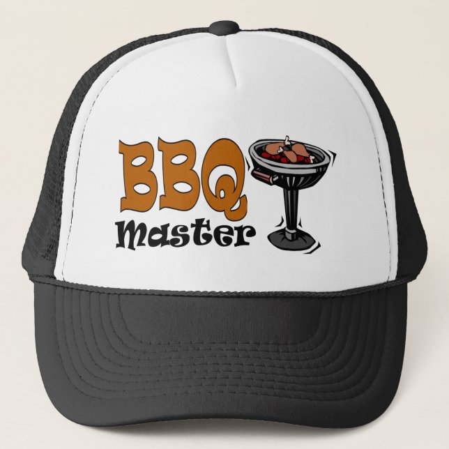 Casquette Chapeau de camion principal BBQ (Devant)