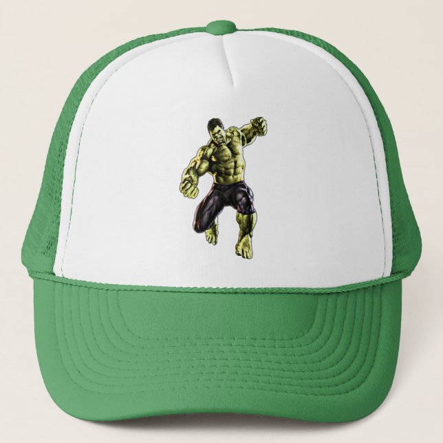 Casquette Chapeau de camion puissance et force (Devant)