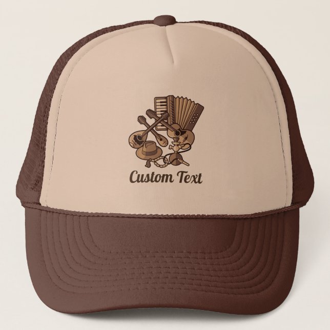 Casquette Chapeau de camion Rebetiko Icons (Devant)