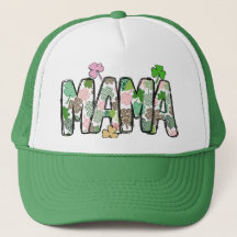 Chapeau de camion Shamrock Mama - C006