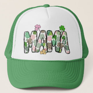 Casquette Chapeau de camion Shamrock Mama - C006