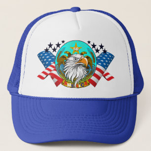 Casquette Chapeau de camion triple aigle AMÉRIQUE