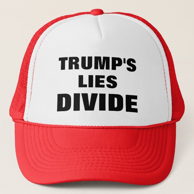Casquette Chapeau de camion TRUMP (Devant)