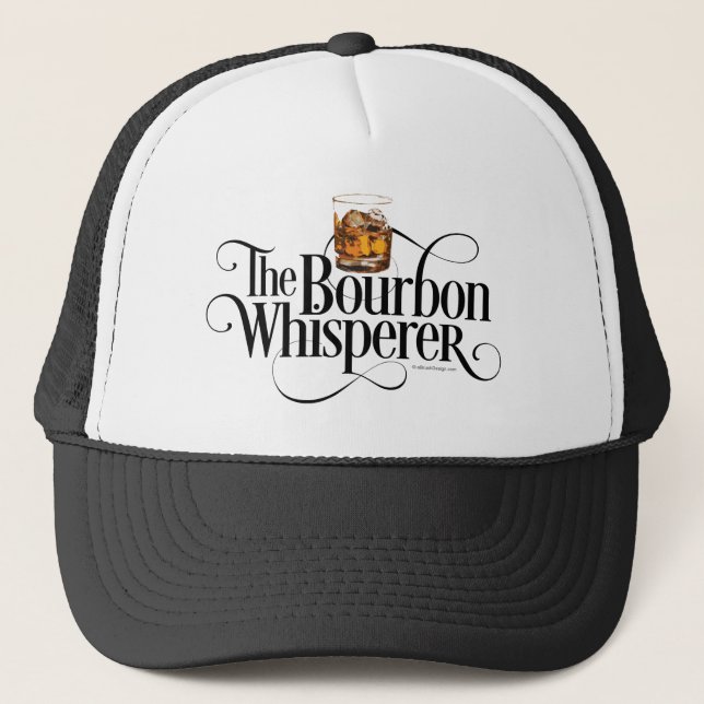 Casquette Chapeau de camion Whisperer Bourbon (Devant)