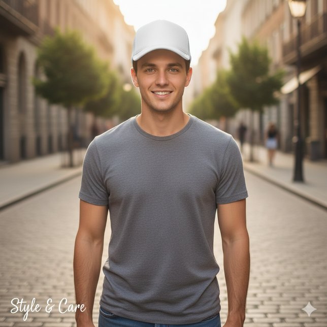 Casquette Chapeau de camionnette blanc classique simple coul (White Classic Simple Solid Color Trucker Hat)