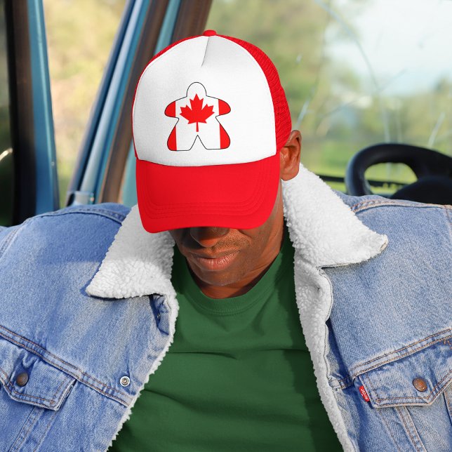 Casquette Chapeau de camionnette canadien Meeper (Créateur téléchargé)