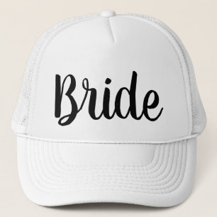Casquette Chapeau de camionnette de mariée