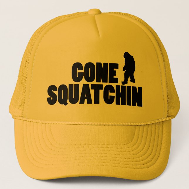 Casquette Chapeau de camionnette de profil de Squatching (Devant)