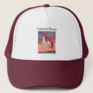 Casquette Chapeau de camionnette de puissance Unicorne