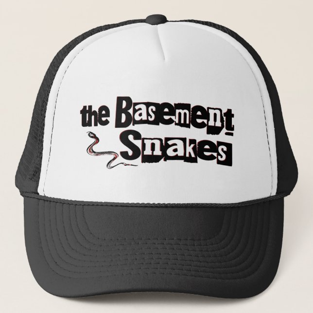 Casquette Chapeau de camionnette de serpents du sous-sol (Devant)