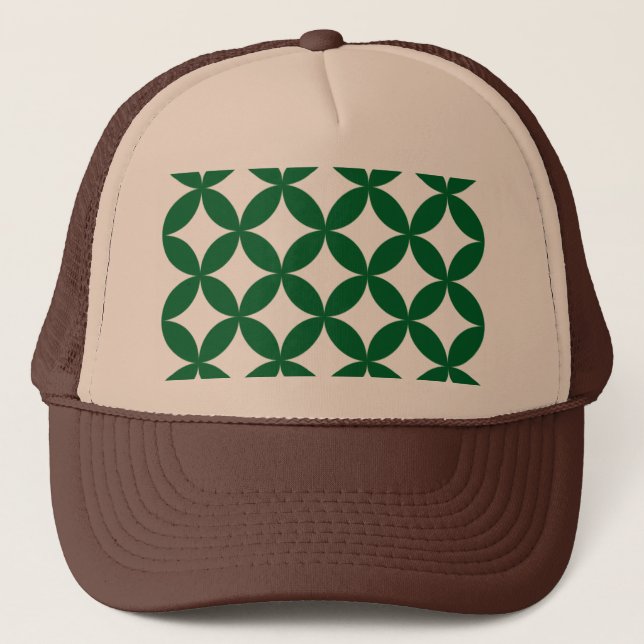 Casquette Chapeau de camionnette Green Shippo (Devant)