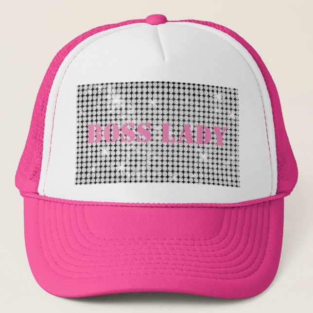Casquette Chapeau de camionnette Lady Boss (Devant)