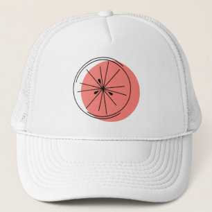 Casquette Chapeau de camionneur Citrus Pink