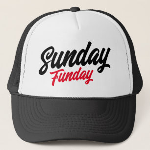 Casquette Chapeau de camionneur cool dimanche du jour