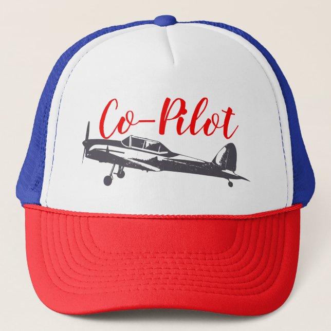 Casquette Chapeau de camionneur copilote (Devant)